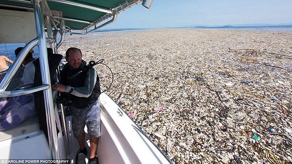 Η θάλασσα της Καραϊβικής πνίγεται στα σκουπίδια (Φωτογραφίες) ρύπανση Καραϊβική 